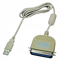 USB to Centronic Parallel Printer Cable