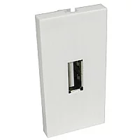 USB Socket Faceplate Module Type A Female Euromod Wall Plate Module
