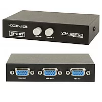 VGA Switch 2 Port Manual Switch