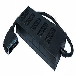 5 Way SCART Splitter Box