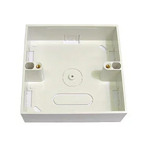 Single Back Box 27mm Patress Box Surface Mount