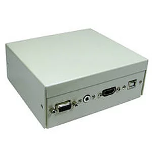 4 Port Metal Box with AV Modular Couplers